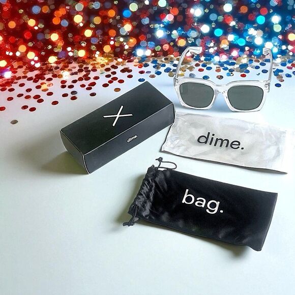 Dime Optics Anonymous Clear Crystal G15 Lens Polarized NIB main image 16